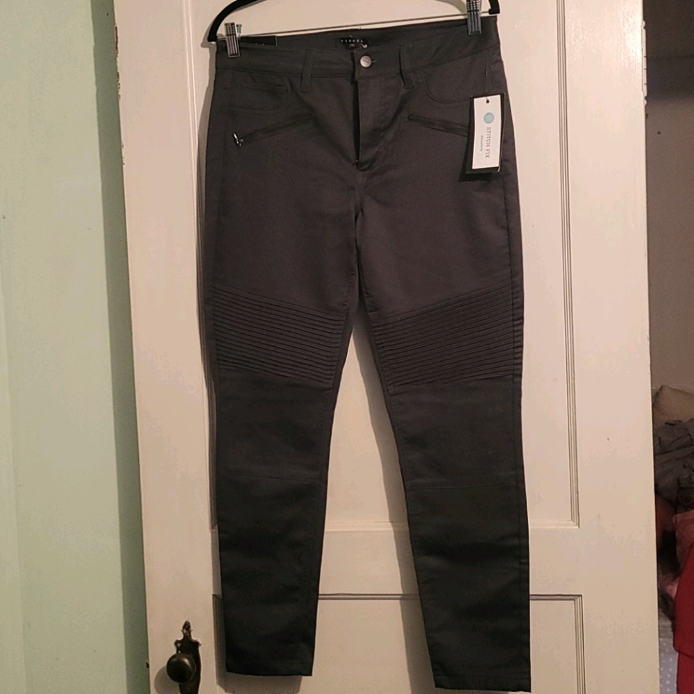 Dark olive jeggings